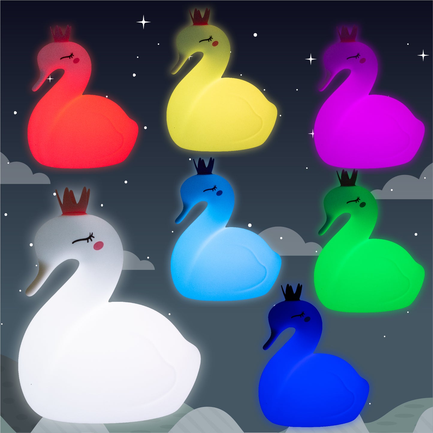 Ulysse Couleurs d’Enfance - Natlampe Svane