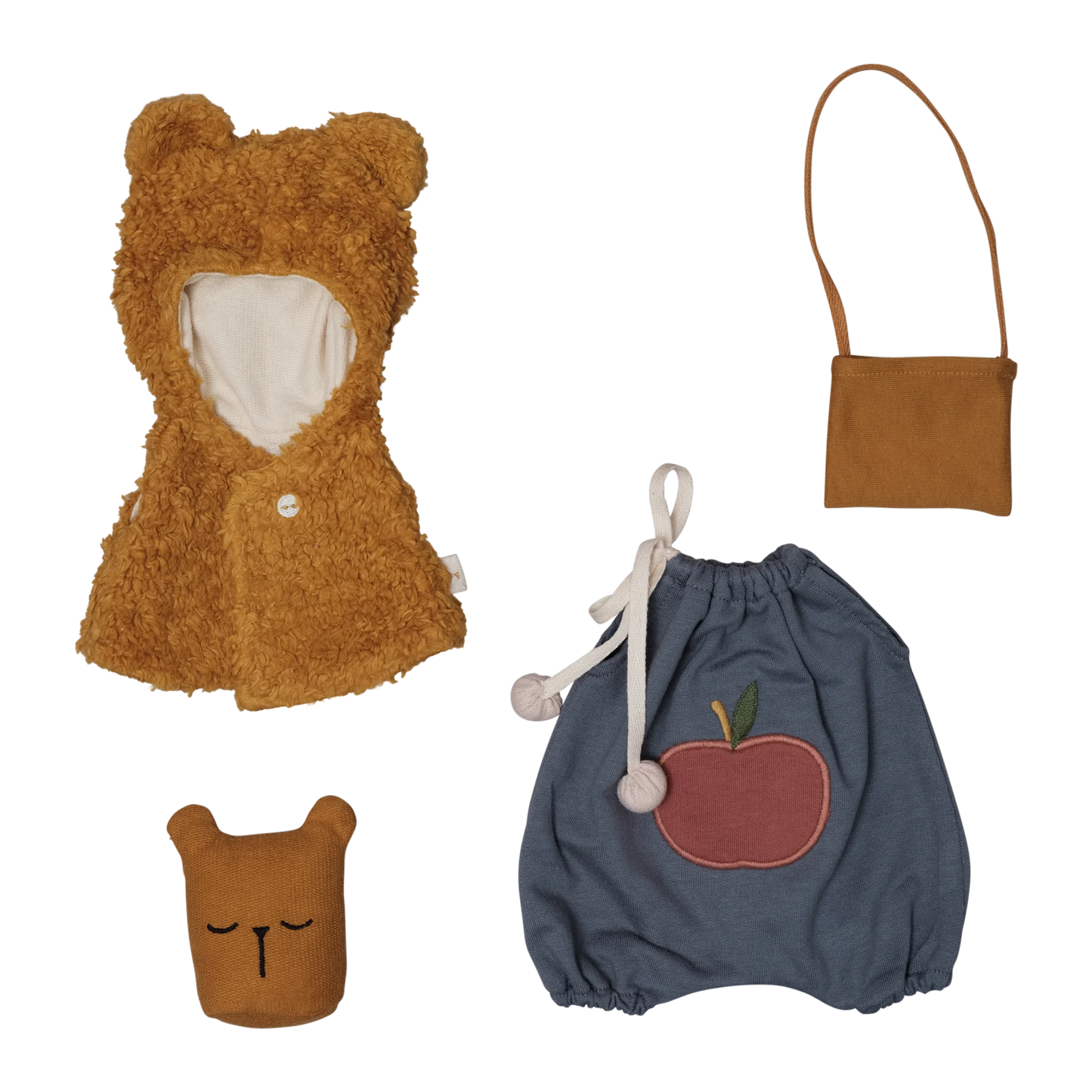 Fabelab - Doll Clothes Set – Bear Cape