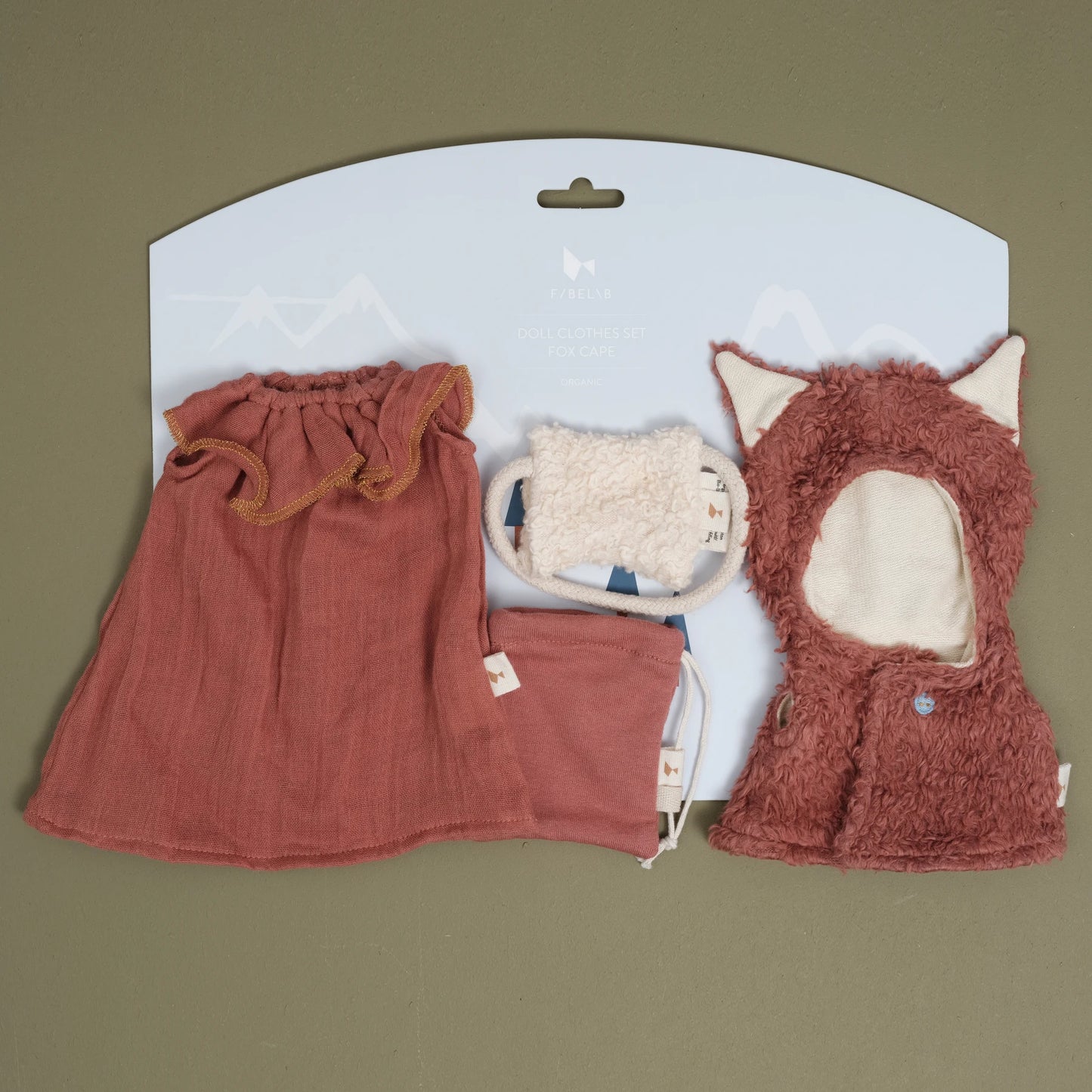 Fabelab - Doll Clothes Set – Fox Cape