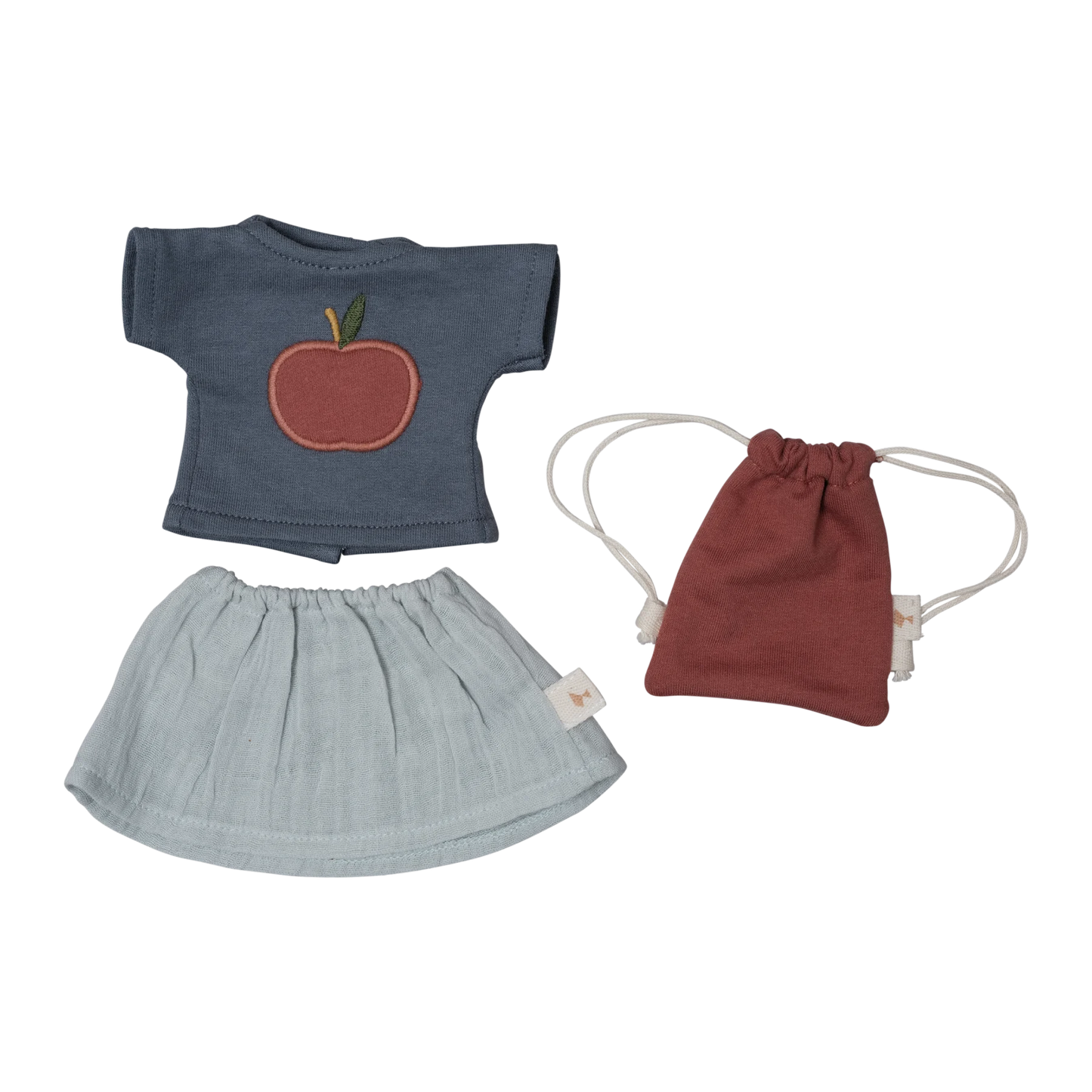 Fabelab - Doll Clothes Set – T-Shirt / Skirt