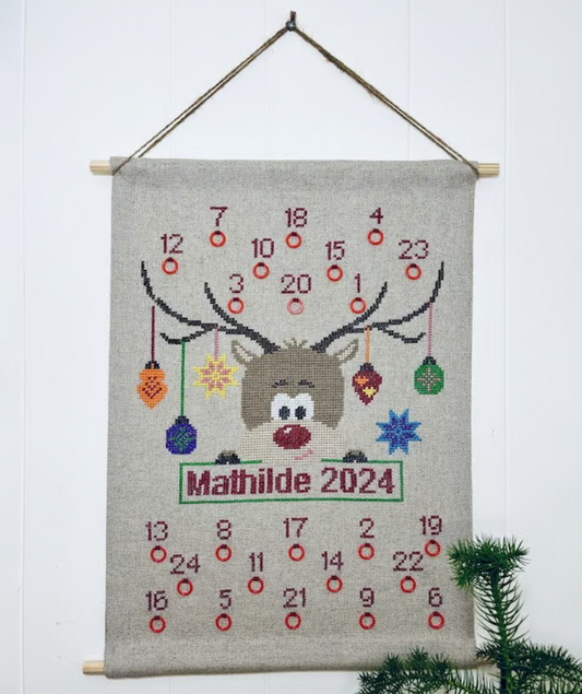 Pomp Stitch - Christmas with Rudolph julekalender 2039-1