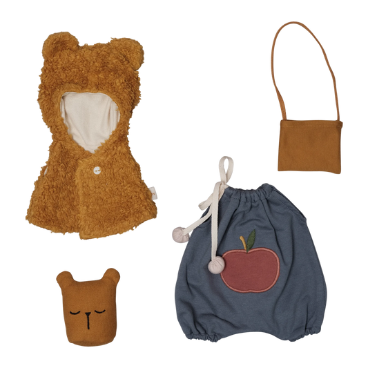 Fabelab - Doll Clothes Set – Bear Cape