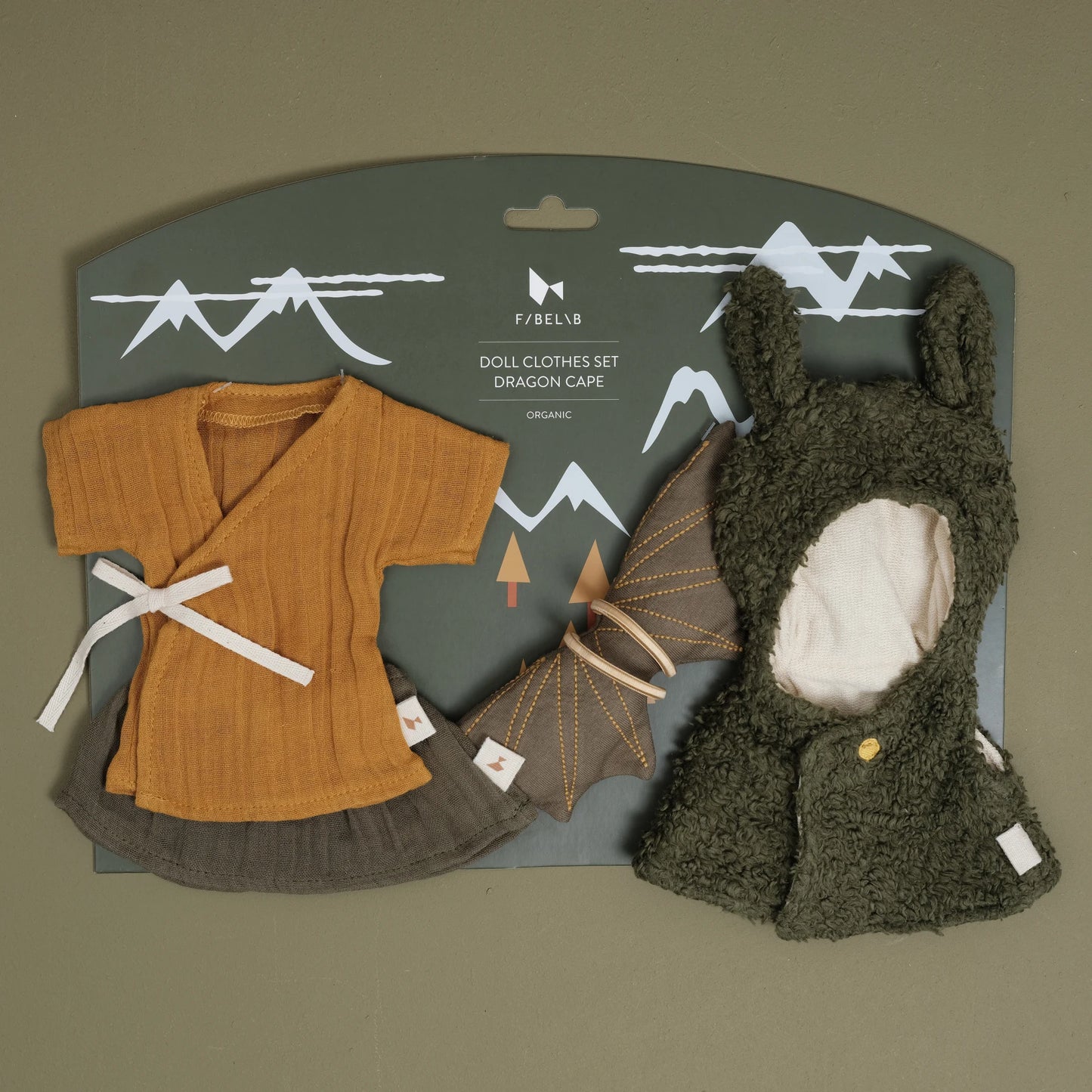 Fabelab - Doll Clothes Set – Dragon Cape